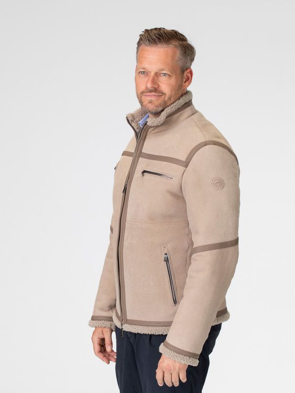 Kitzb�hel Herren Lammfell Jacke
