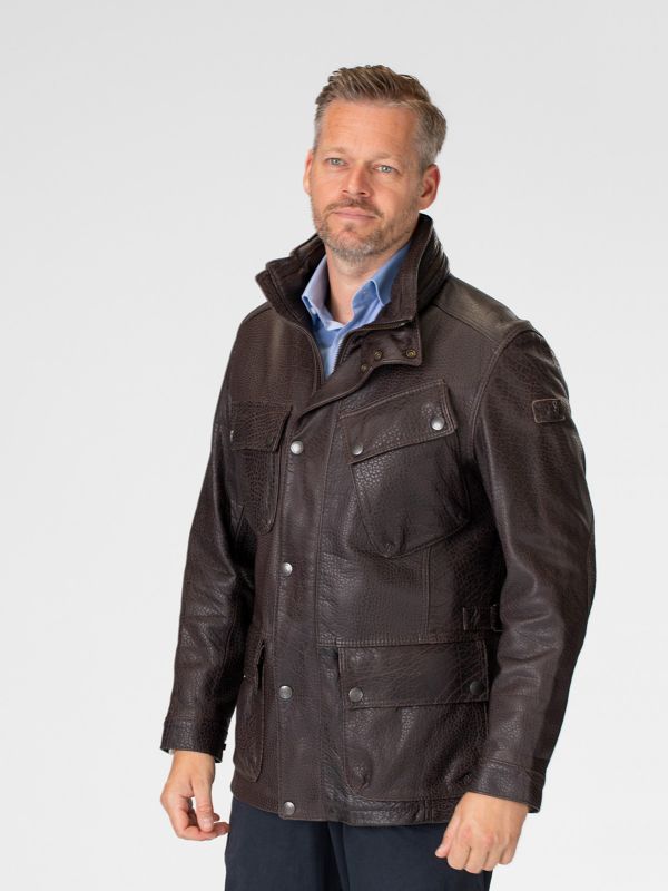 Endurance Mens Leather Jacket