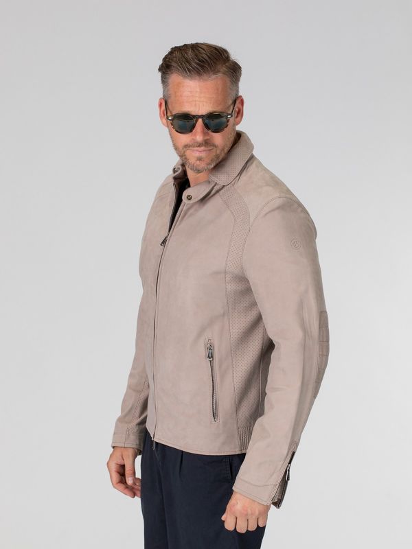 San Remo Mens Leather Jacket