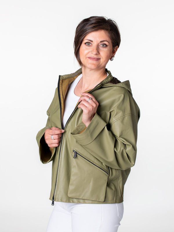 Tasmania Ladies Leather Jacket