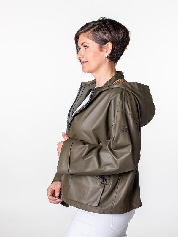 Tasmania Ladies Leather Jacket