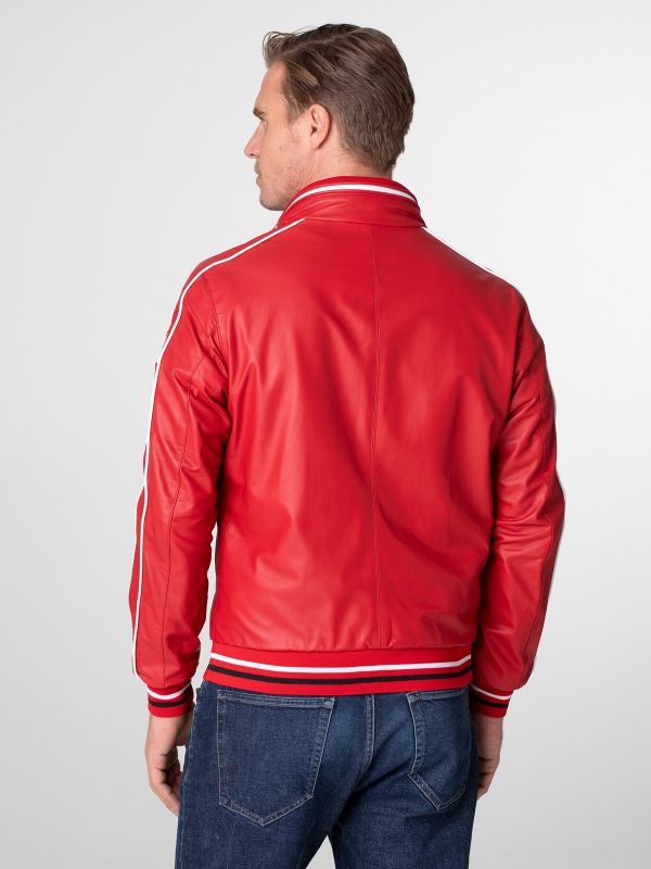 LS Racing Herren Lederjacke