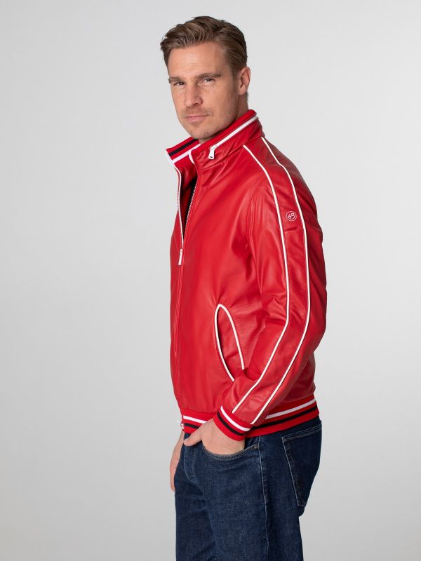 LS Racing Mens Leather Jacket