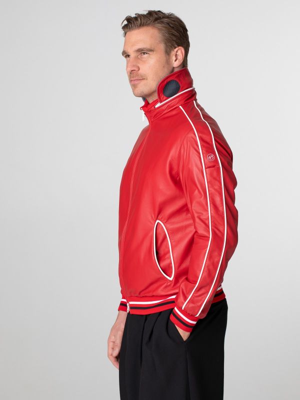 LS Racing Mens Leather Jacket